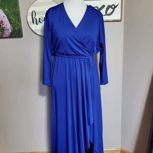 Wrap maxi dress